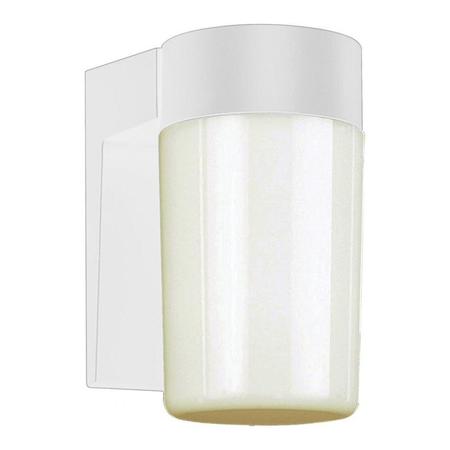 TRANS GLOBE One Light White Opal Globe Glass Wall Light 4810 WH
